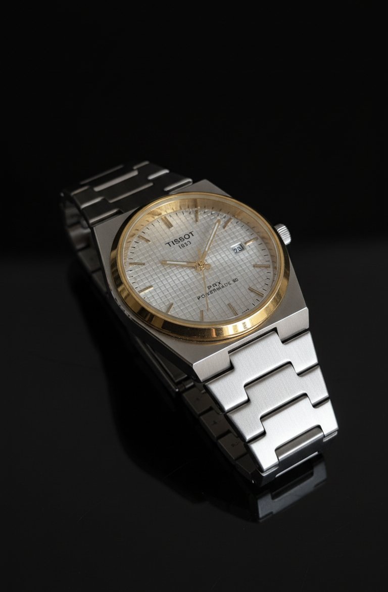 The Tissot PRX "Golden Elegance"