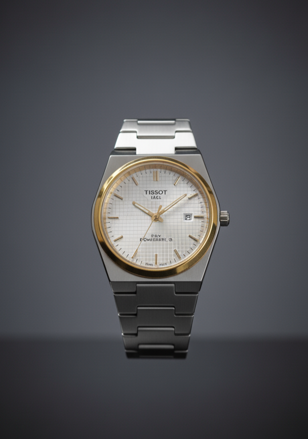 The Tissot PRX "Golden Elegance"