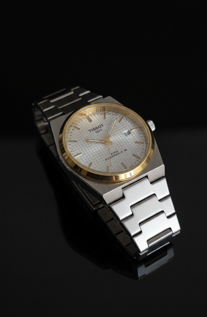 The Tissot PRX "Golden Elegance"