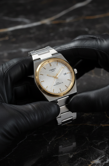 The Tissot PRX "Golden Elegance"