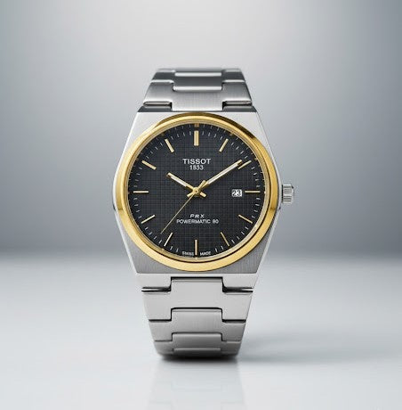 Tissot PRX "Night & Gold"